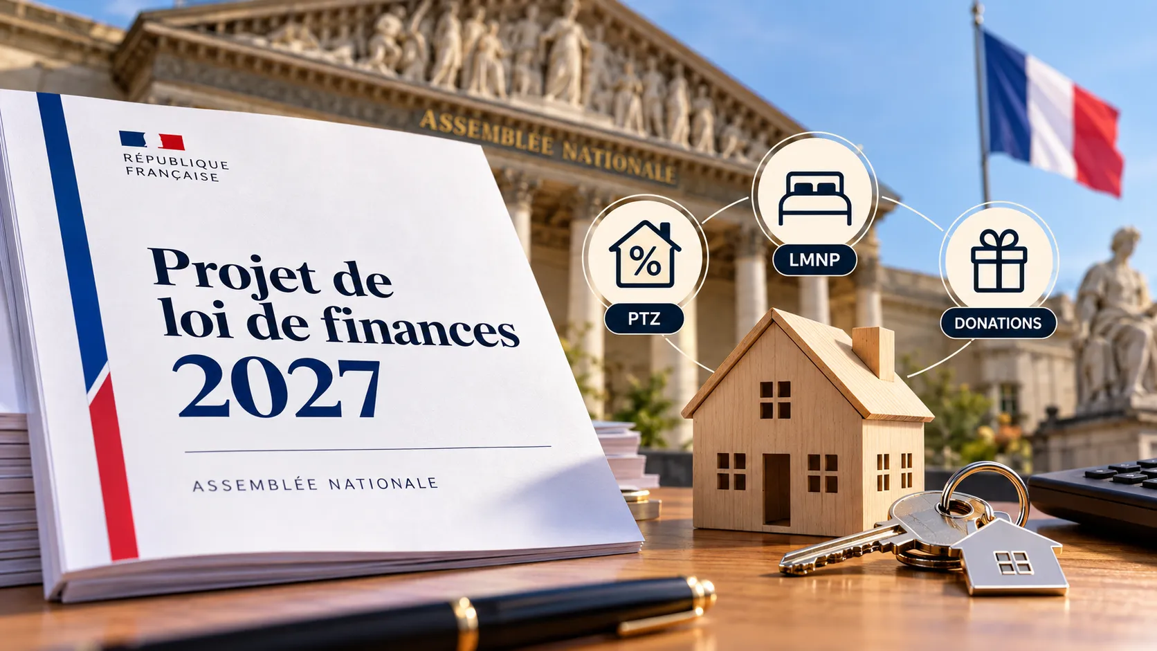 PTZ, LMNP, donations : ce que le projet de budget 2027 prévoit pour l’immobilier